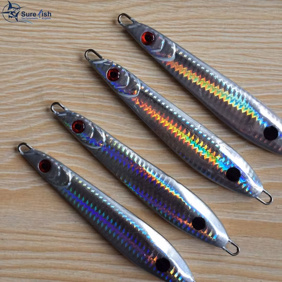 Anzuelo de pesca con cabeza de anzuelo de 21,5/32,5g, anzuelo de pesca con cebo blando